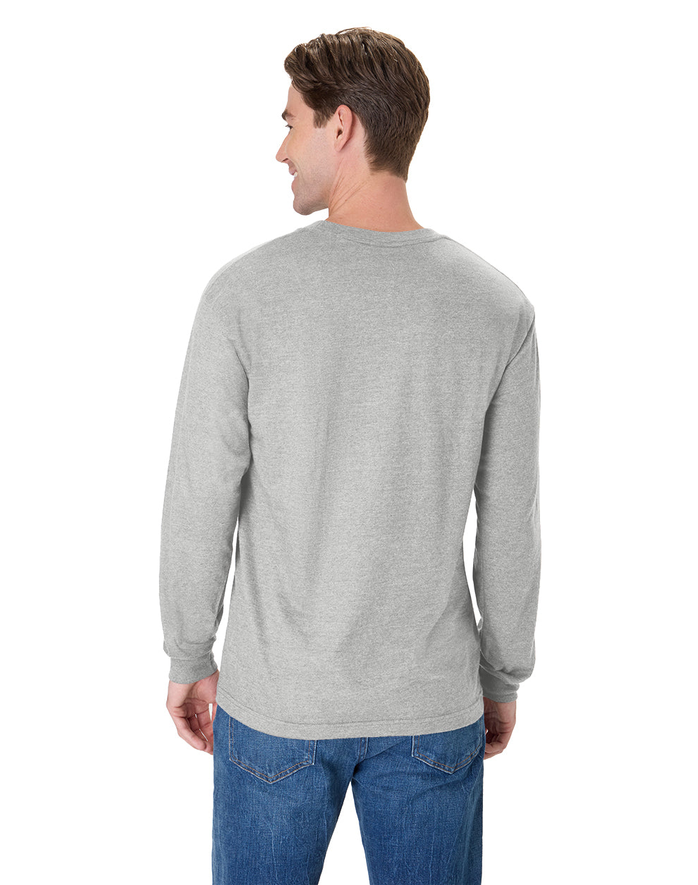 Hanes Beefy-T Long-Sleeve T-Shirt - 5186