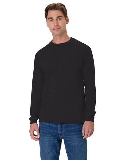 Hanes Beefy-T Long-Sleeve T-Shirt - 5186