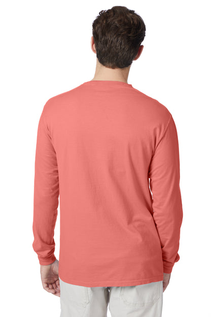 Hanes Beefy-T Long-Sleeve T-Shirt - 5186