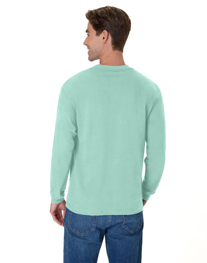 Hanes Beefy-T Long-Sleeve T-Shirt - 5186