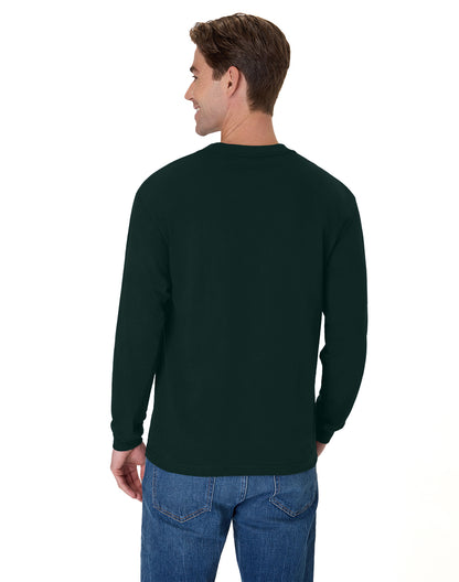 Hanes Beefy-T Long-Sleeve T-Shirt - 5186