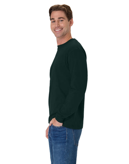 Hanes Beefy-T Long-Sleeve T-Shirt - 5186
