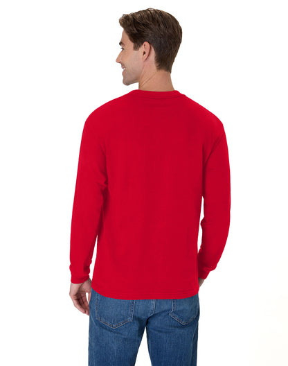Hanes Beefy-T Long-Sleeve T-Shirt - 5186