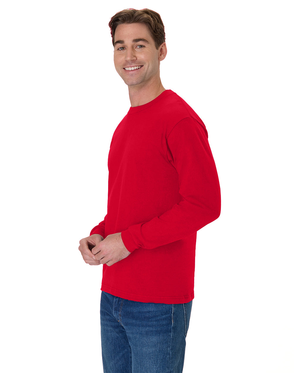 Hanes Beefy-T Long-Sleeve T-Shirt - 5186