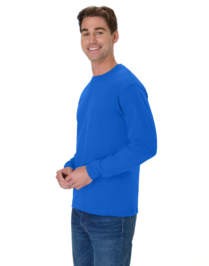 Hanes Beefy-T Long-Sleeve T-Shirt - 5186