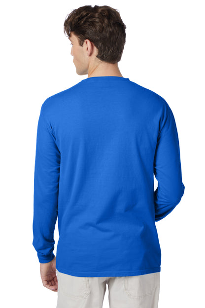 Hanes Beefy-T Long-Sleeve T-Shirt - 5186