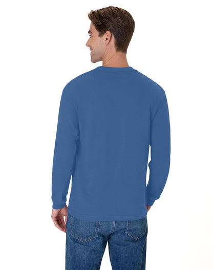 Hanes Beefy-T Long-Sleeve T-Shirt - 5186