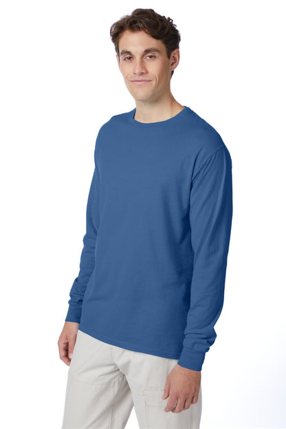 Hanes Beefy-T Long-Sleeve T-Shirt - 5186