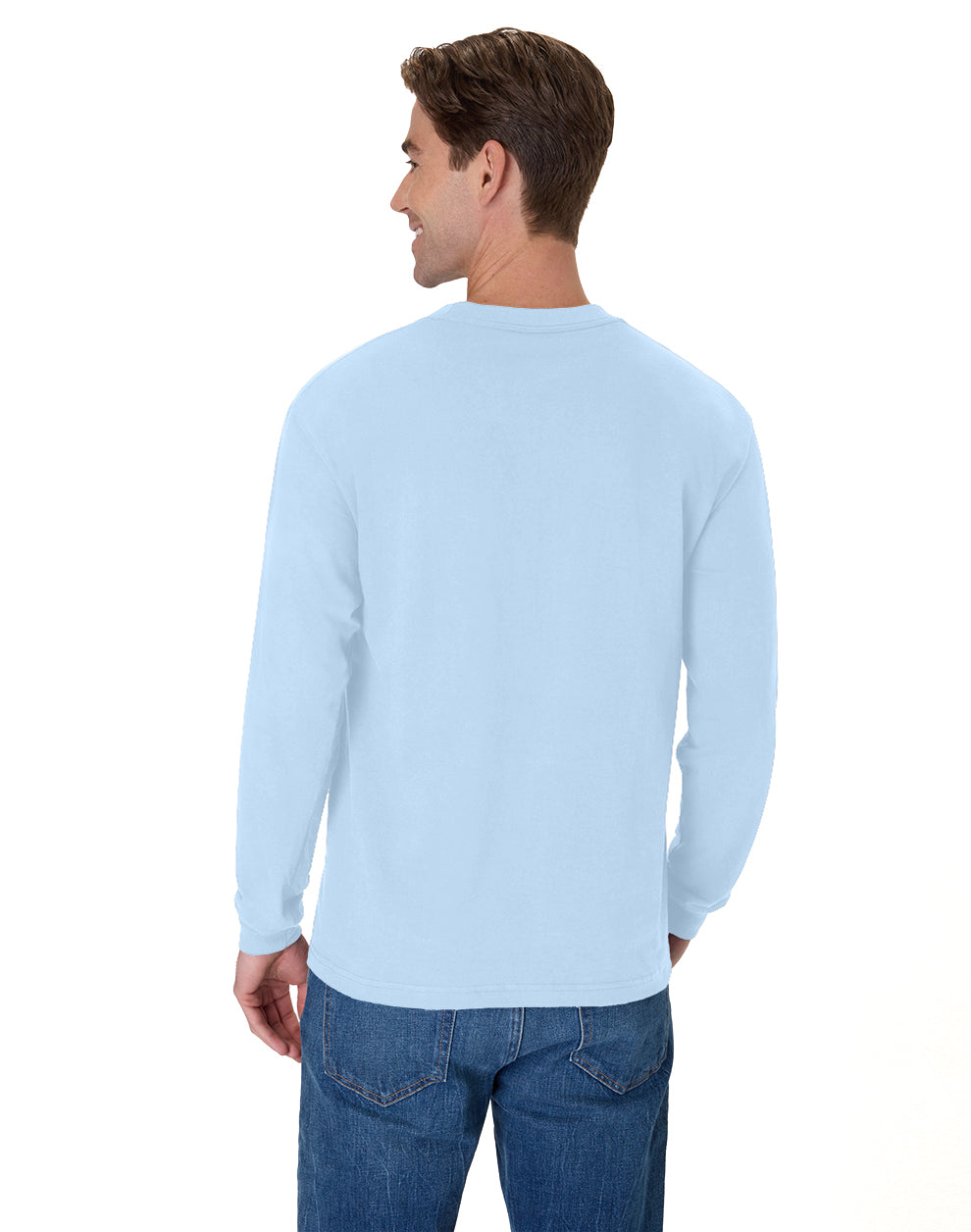 Hanes Beefy-T Long-Sleeve T-Shirt - 5186