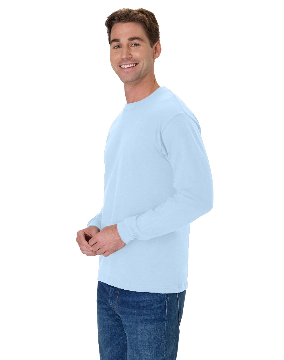 Hanes Beefy-T Long-Sleeve T-Shirt - 5186