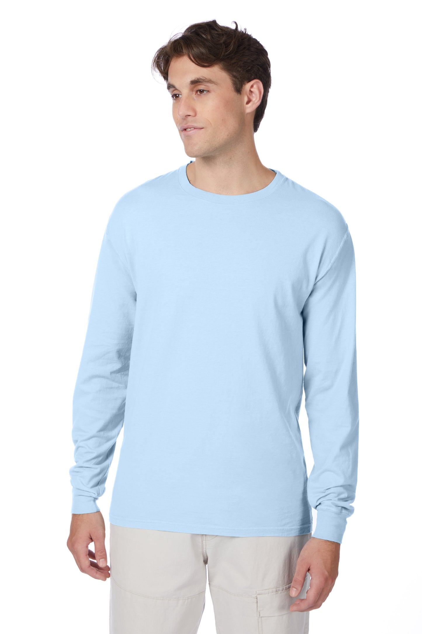 Hanes Beefy-T Long-Sleeve T-Shirt - 5186