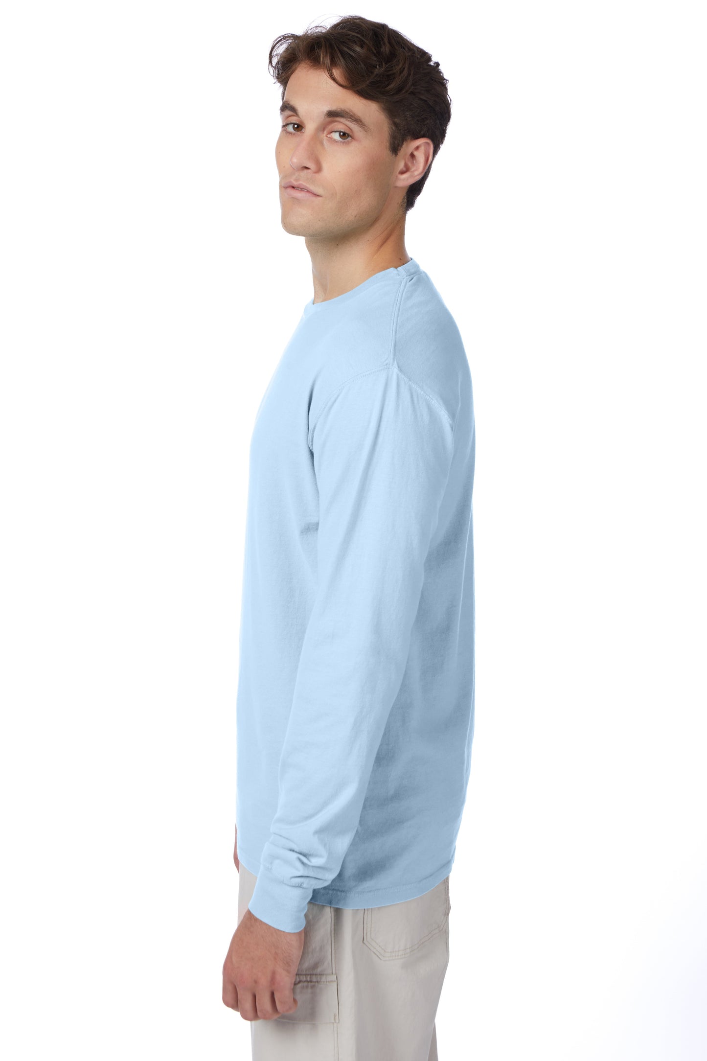 Hanes Beefy-T Long-Sleeve T-Shirt - 5186