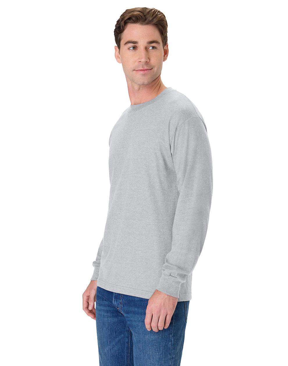 Hanes Beefy-T Long-Sleeve T-Shirt - 5186