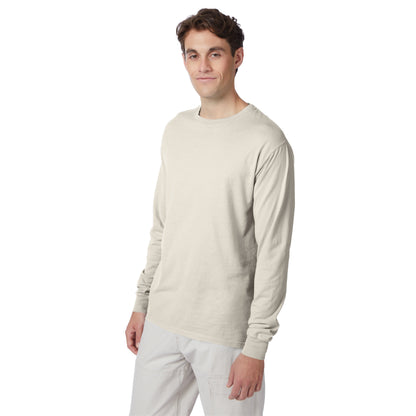 Hanes Beefy-T Long-Sleeve T-Shirt - 5186