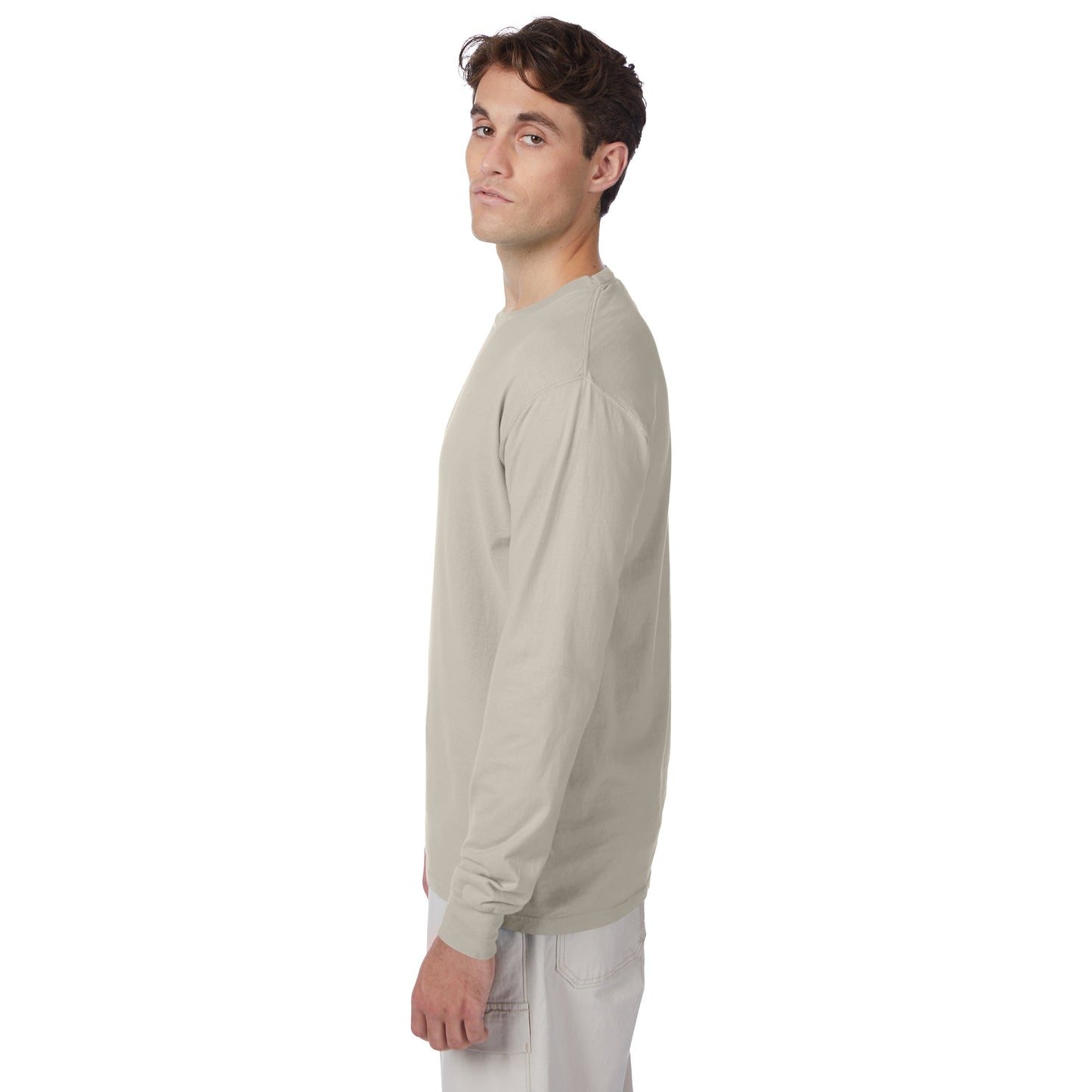 Hanes Beefy-T Long-Sleeve T-Shirt - 5186