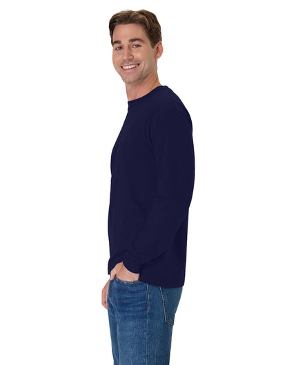 Hanes Beefy-T Long-Sleeve T-Shirt - 5186