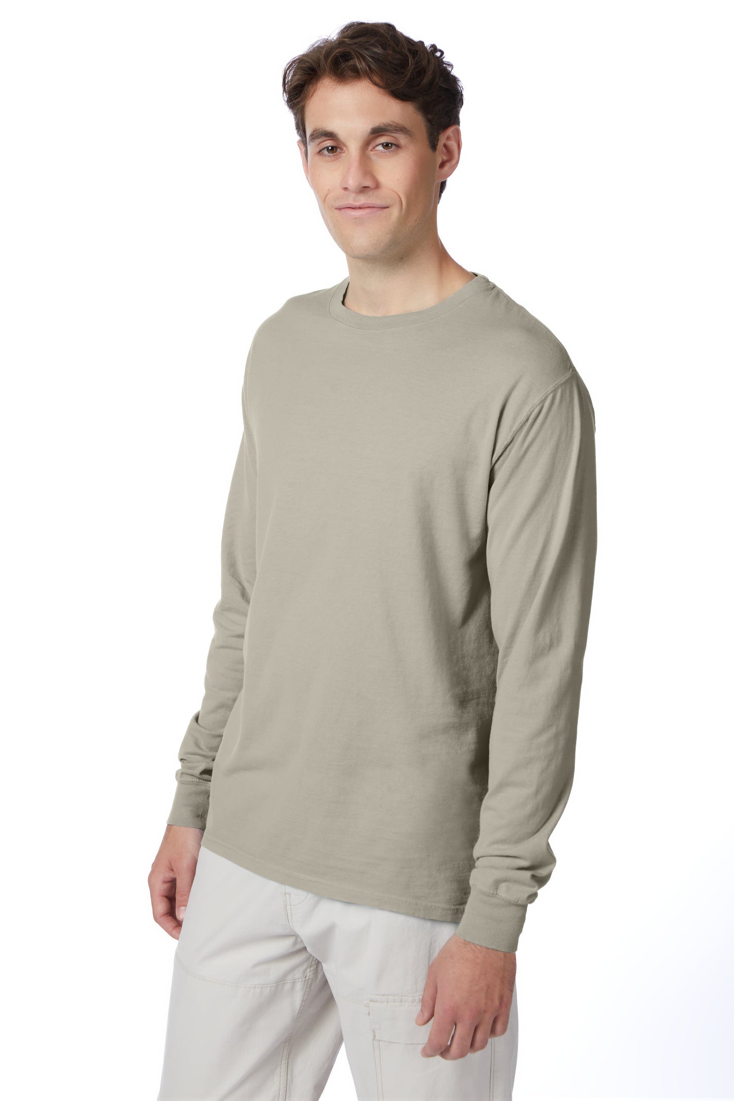 Hanes Beefy-T Long-Sleeve T-Shirt - 5186