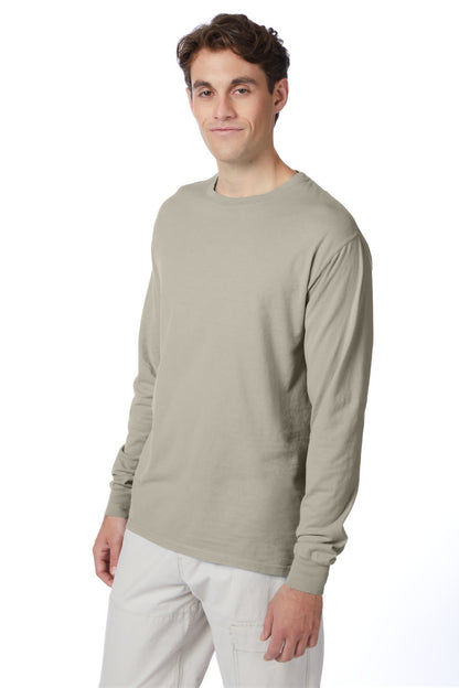 Hanes Beefy-T Long-Sleeve T-Shirt - 5186