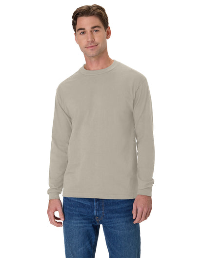 Hanes Beefy-T Long-Sleeve T-Shirt - 5186
