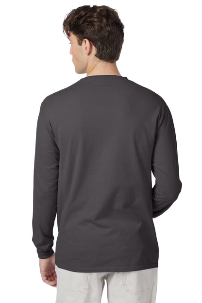 Hanes Beefy-T Long-Sleeve T-Shirt - 5186