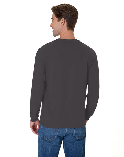 Hanes Beefy-T Long-Sleeve T-Shirt - 5186