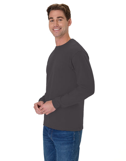 Hanes Beefy-T Long-Sleeve T-Shirt - 5186