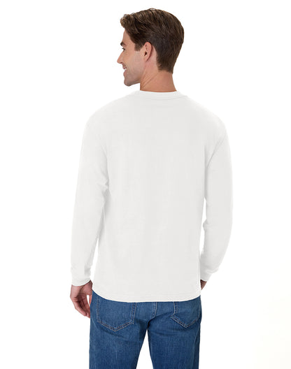 Hanes Beefy-T Long-Sleeve T-Shirt - 5186