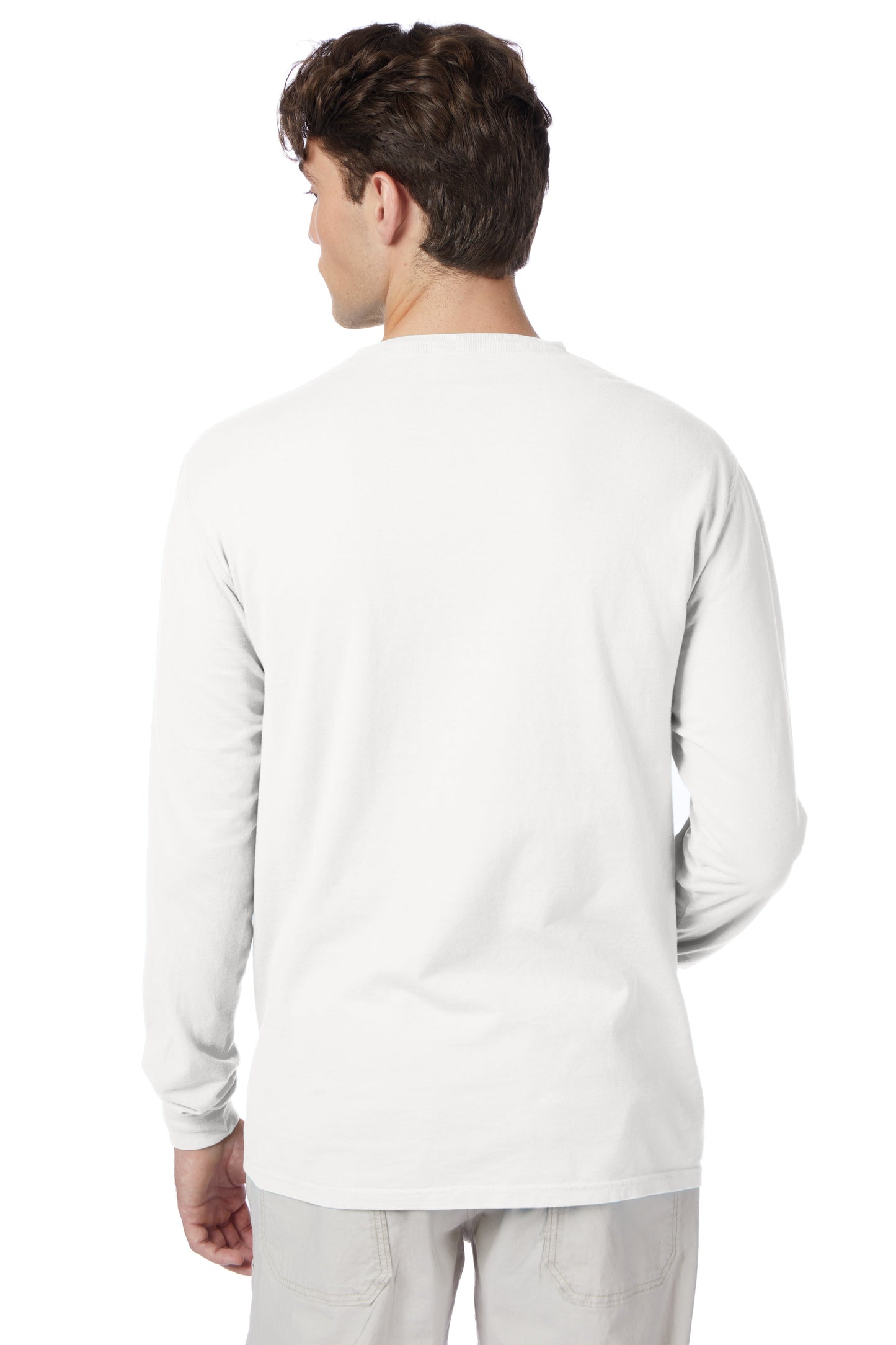 Hanes Beefy-T Long-Sleeve T-Shirt - 5186