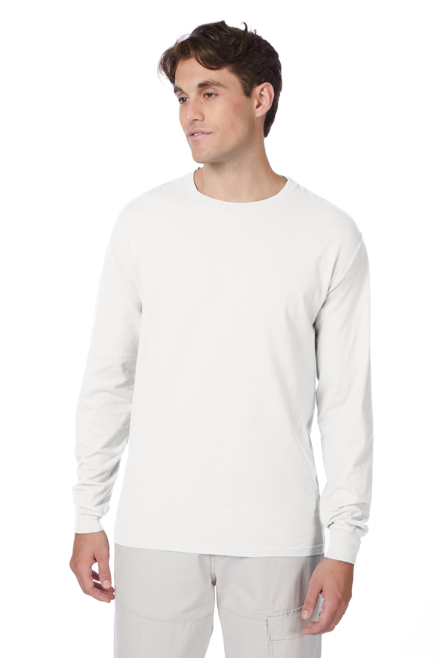 Hanes Beefy-T Long-Sleeve T-Shirt - 5186