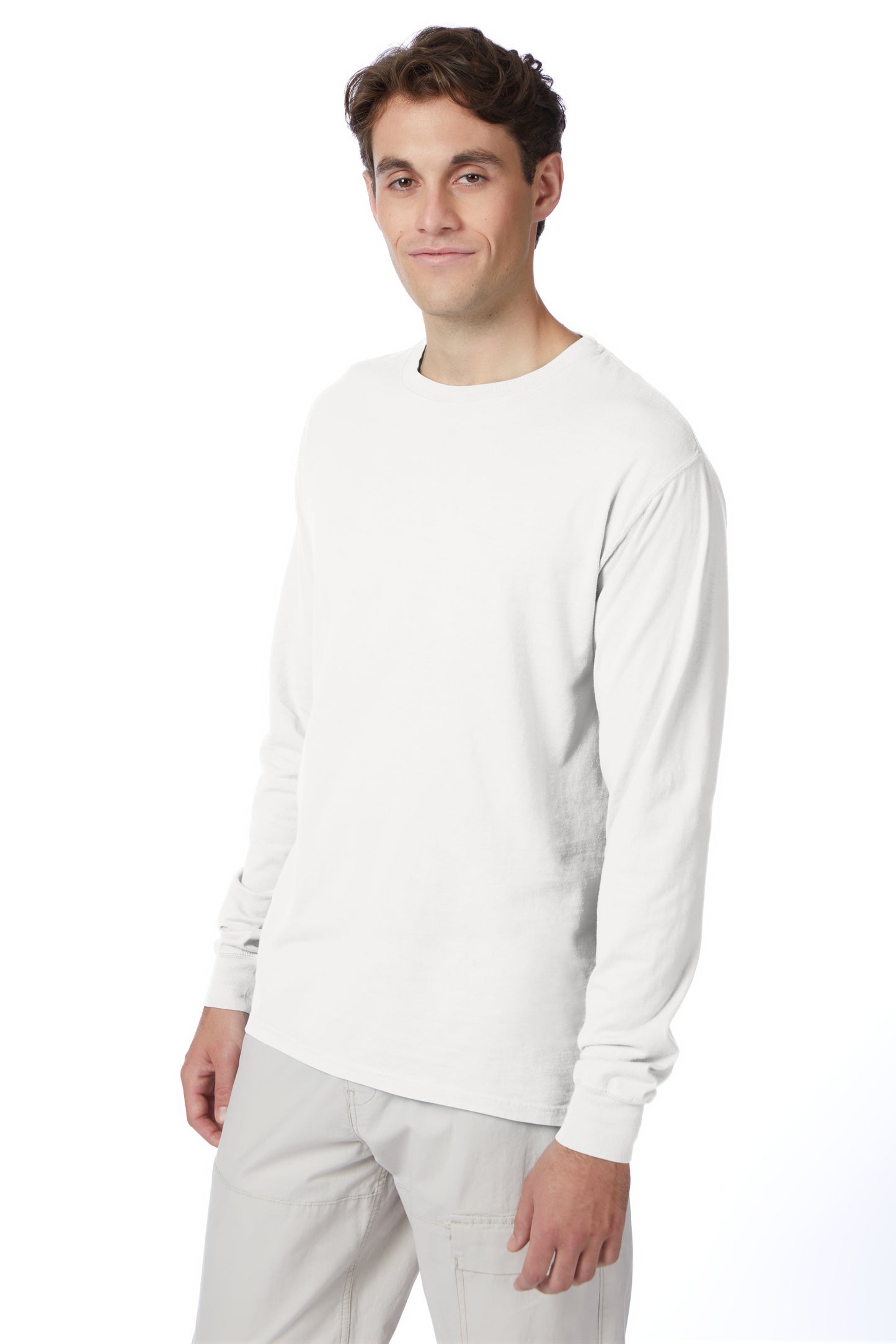 Hanes Beefy-T Long-Sleeve T-Shirt - 5186