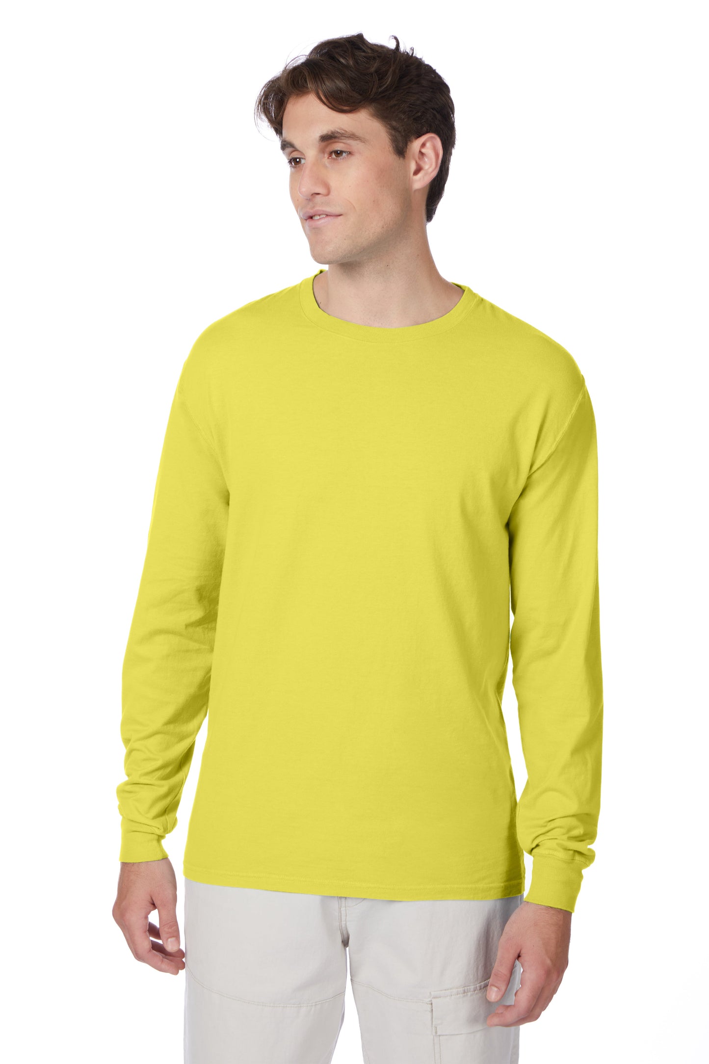 Hanes Beefy-T Long-Sleeve T-Shirt - 5186