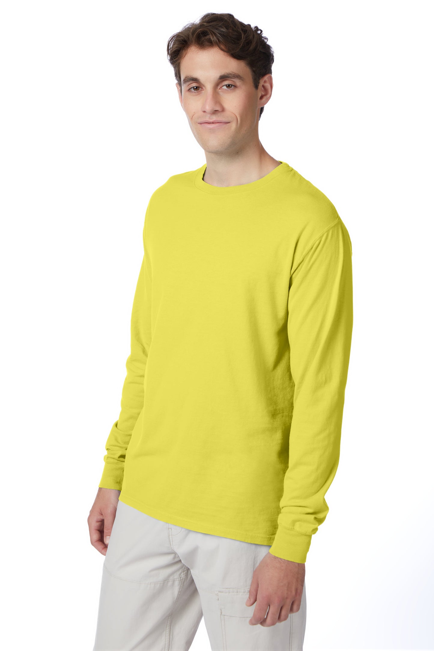 Hanes Beefy-T Long-Sleeve T-Shirt - 5186