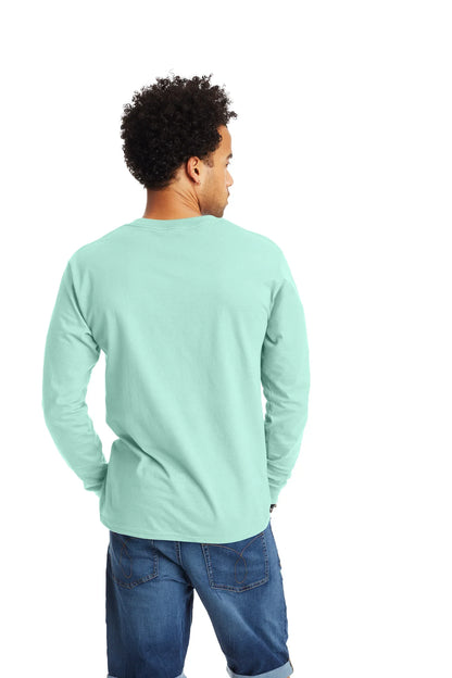 Hanes Beefy-T Long-Sleeve T-Shirt - 5186