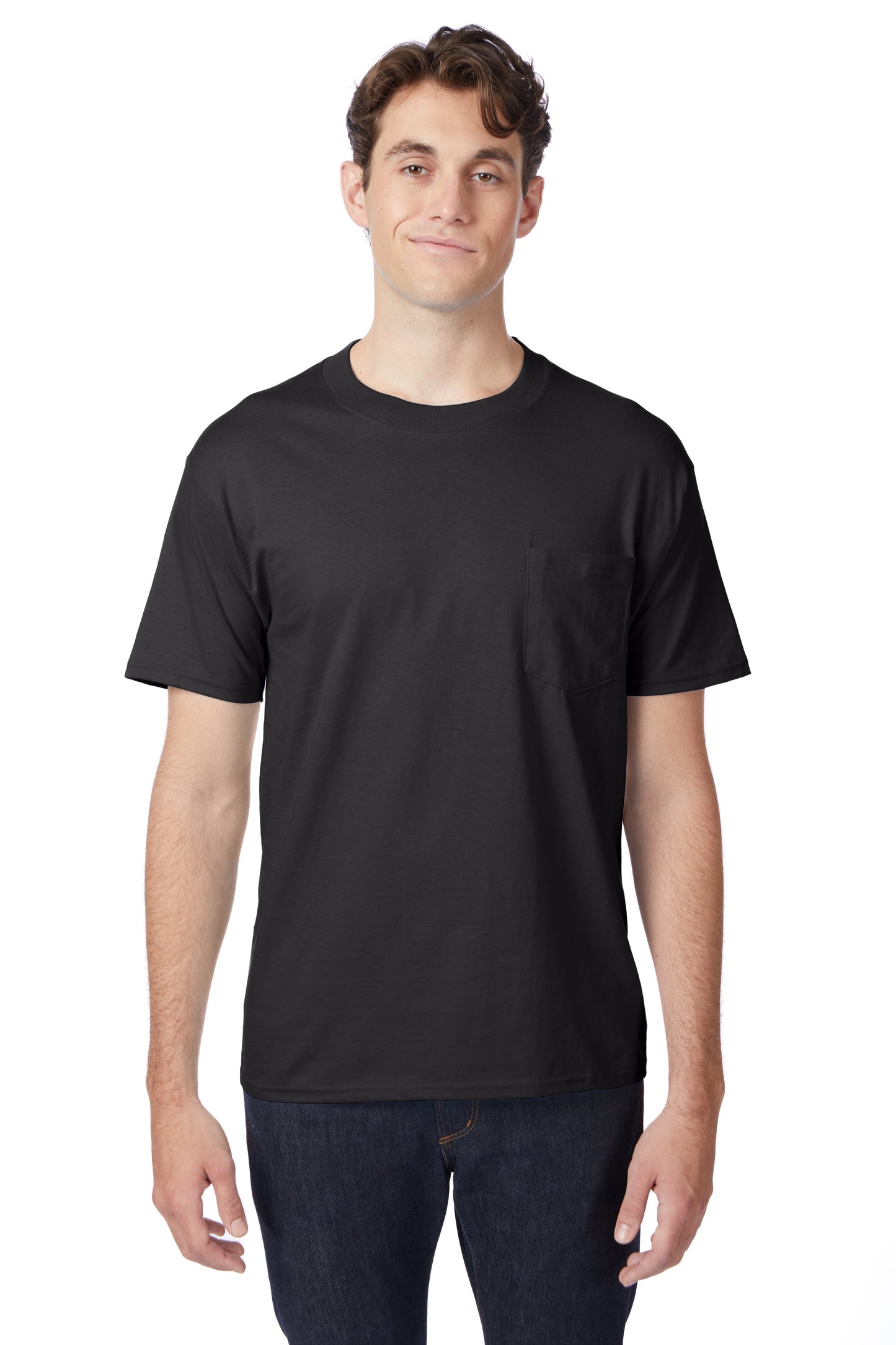 Hanes Beefy-T® T-Shirt with Pocket - 5190