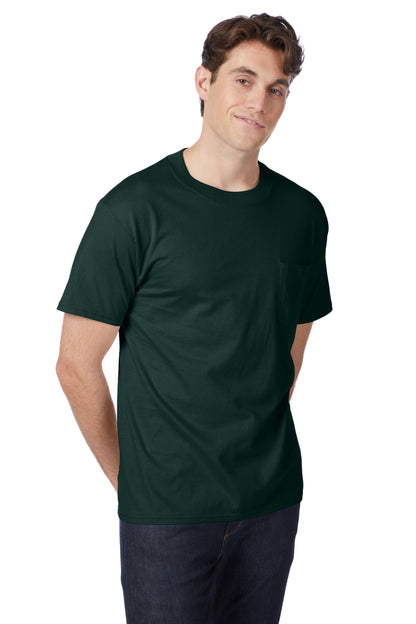 Hanes Beefy-T® T-Shirt with Pocket - 5190