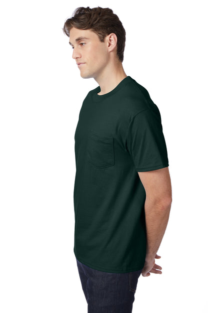 Hanes Beefy-T® T-Shirt with Pocket - 5190