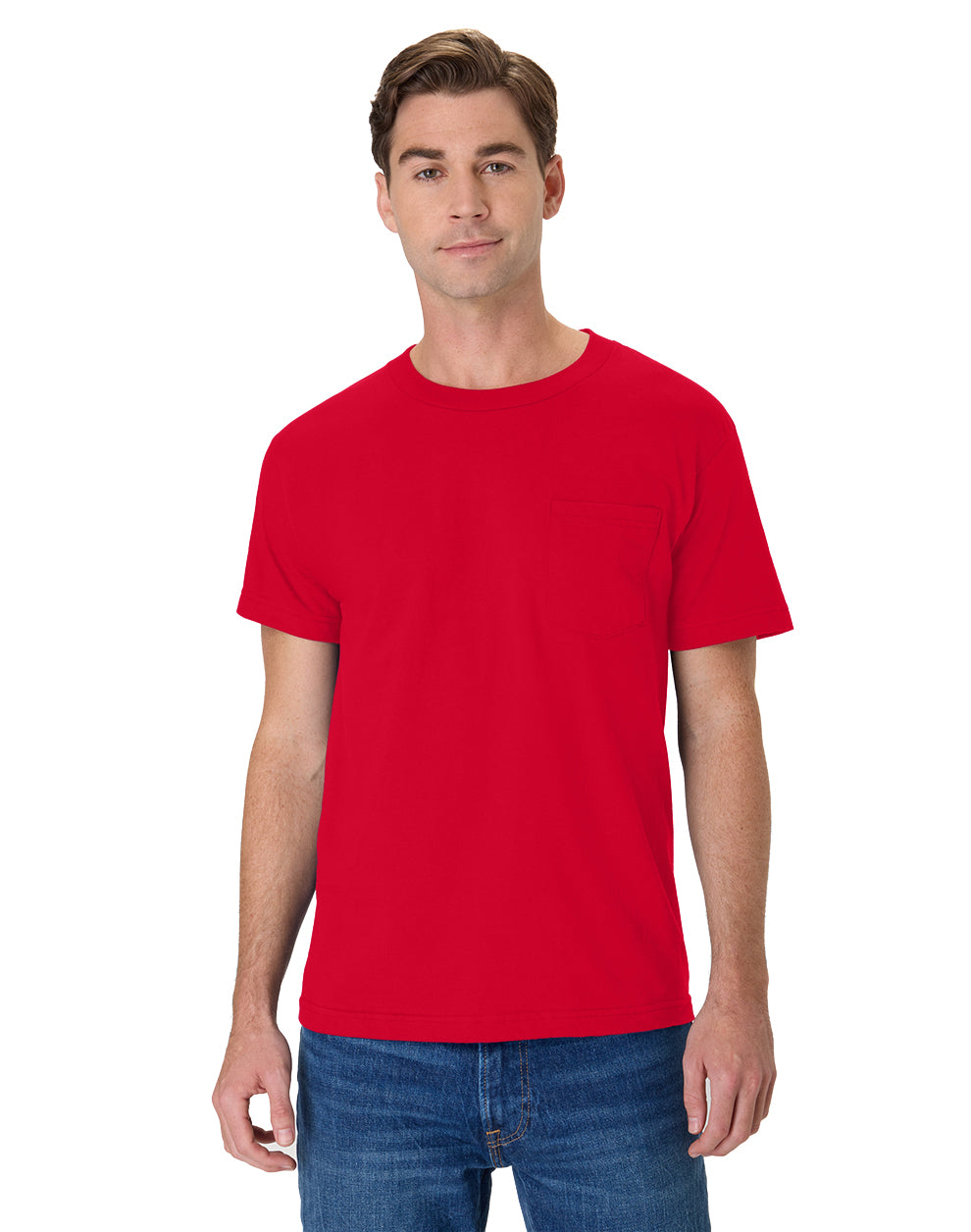 Hanes Beefy-T® T-Shirt with Pocket - 5190
