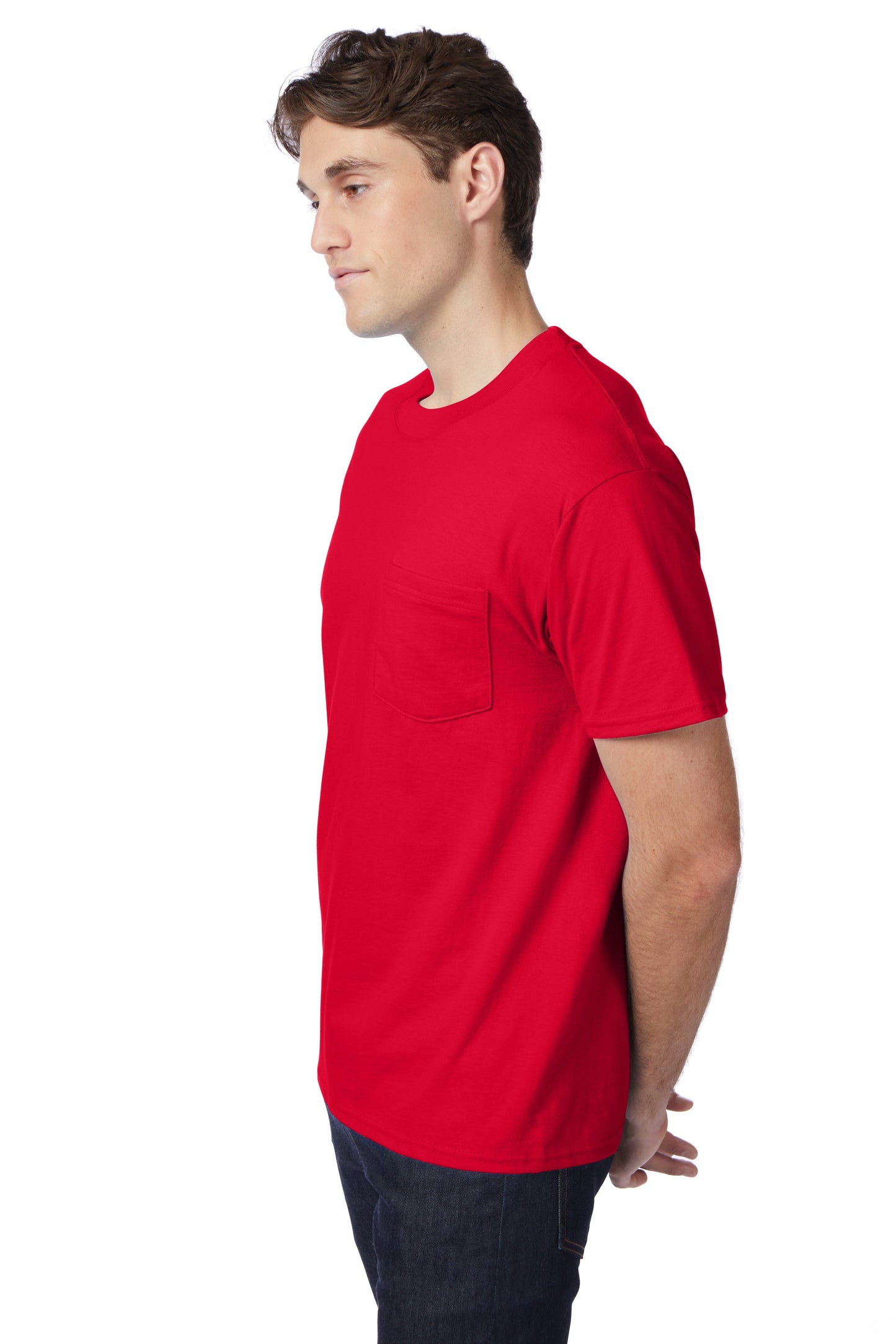 Hanes Beefy-T® T-Shirt with Pocket - 5190