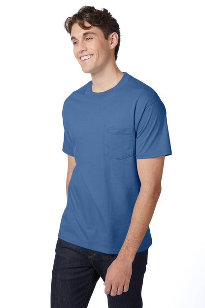 Hanes Beefy-T® T-Shirt with Pocket - 5190