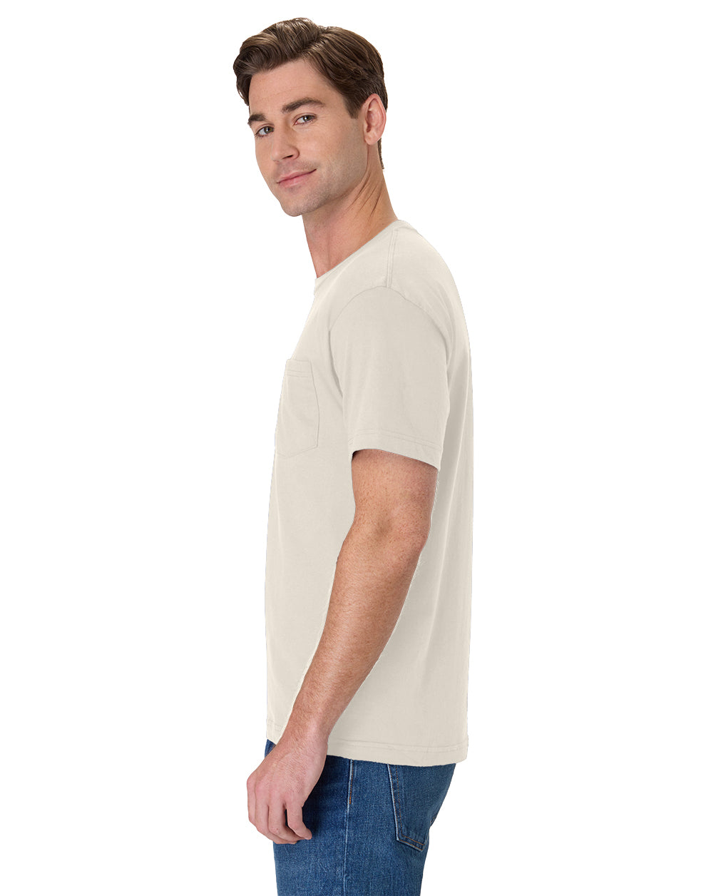 Hanes Beefy-T® T-Shirt with Pocket - 5190