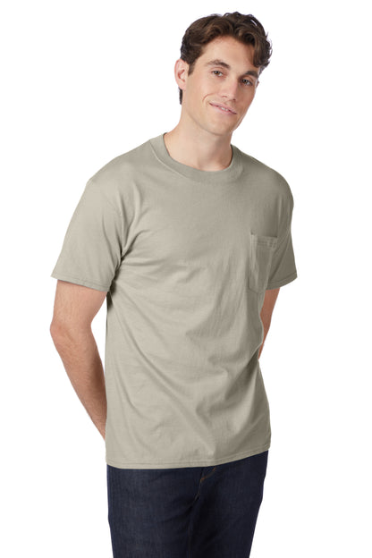 Hanes Beefy-T® T-Shirt with Pocket - 5190