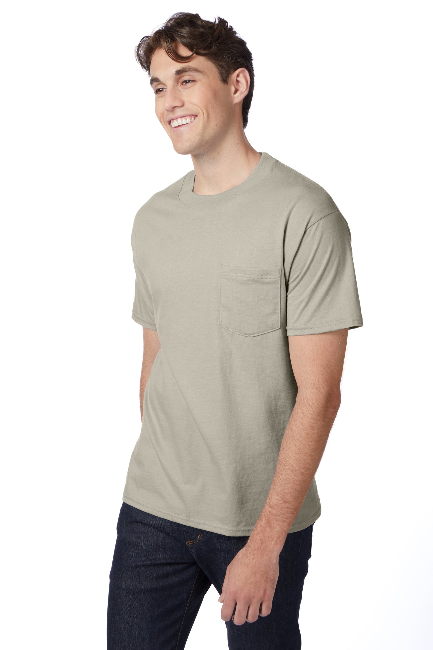 Hanes Beefy-T® T-Shirt with Pocket - 5190