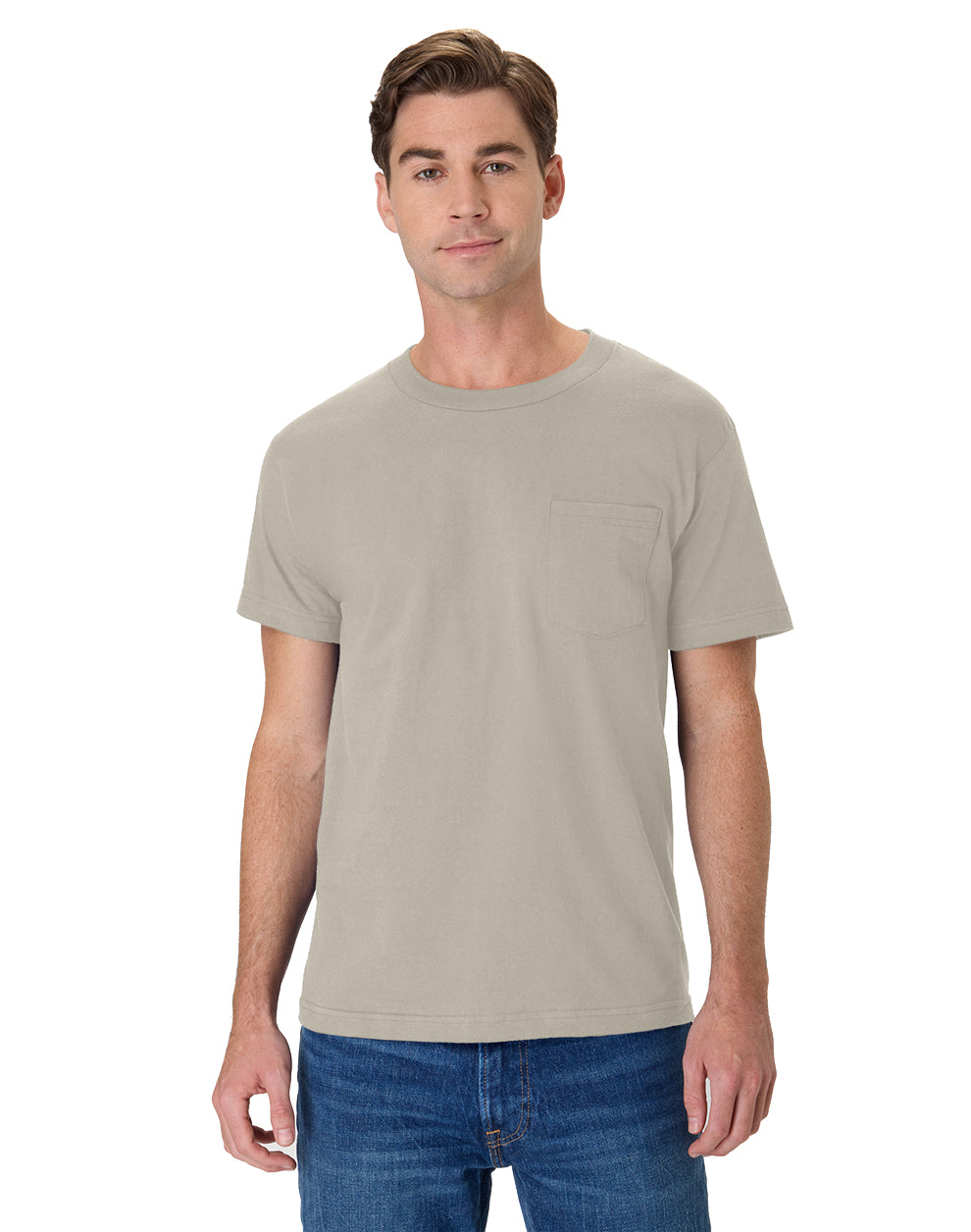 Hanes Beefy-T® T-Shirt with Pocket - 5190