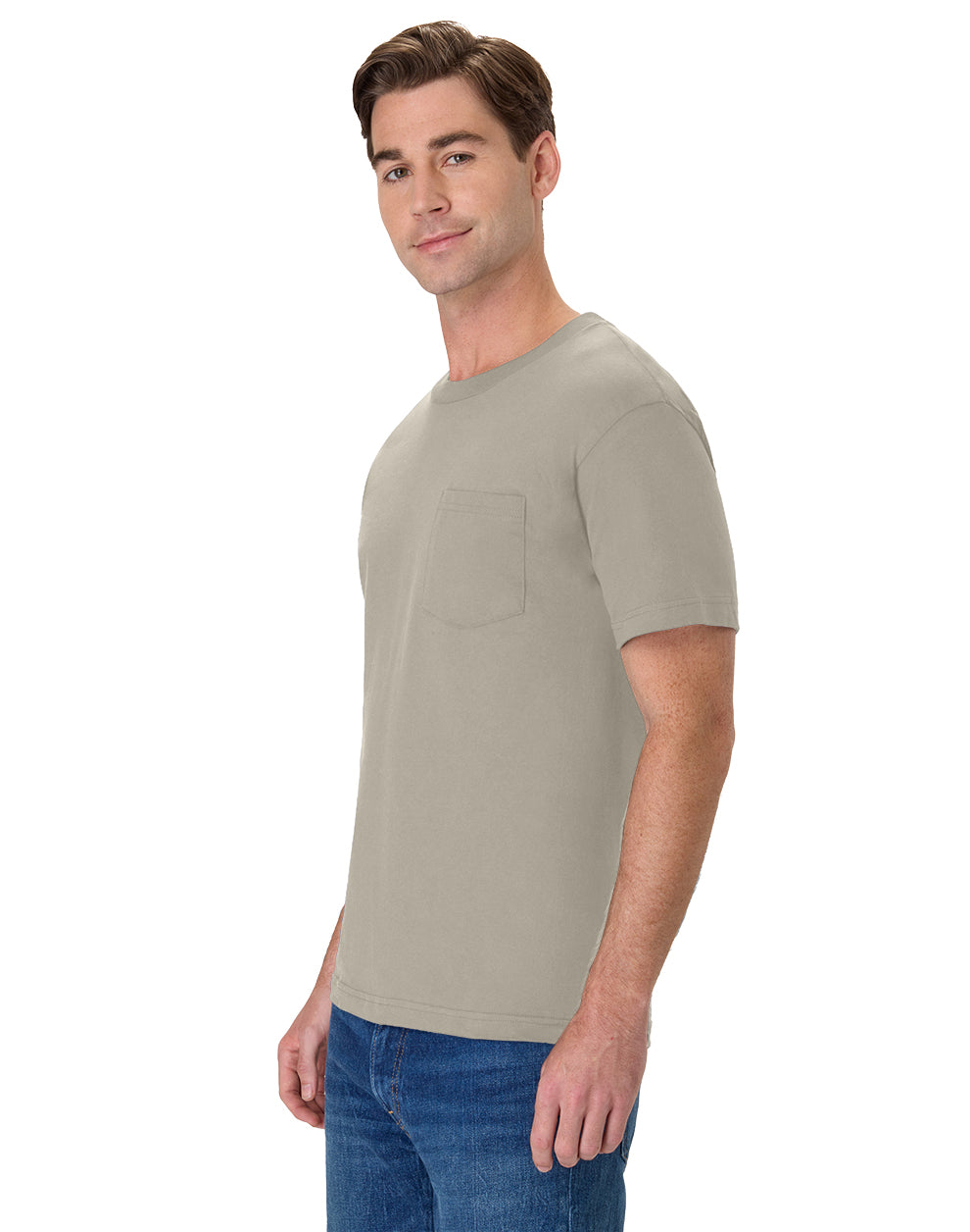 Hanes Beefy-T® T-Shirt with Pocket - 5190