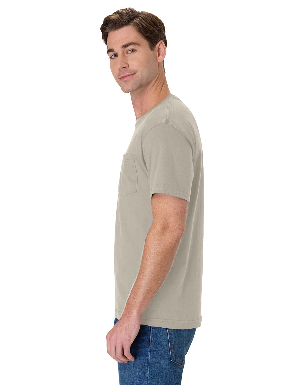 Hanes Beefy-T® T-Shirt with Pocket - 5190
