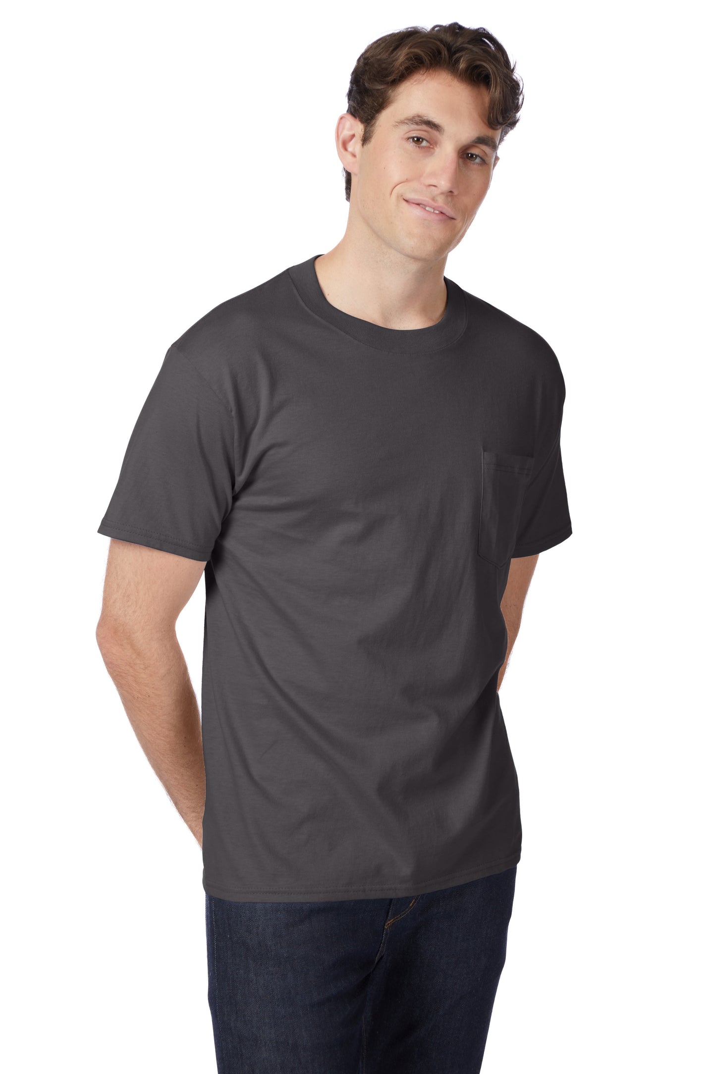 Hanes Beefy-T® T-Shirt with Pocket - 5190