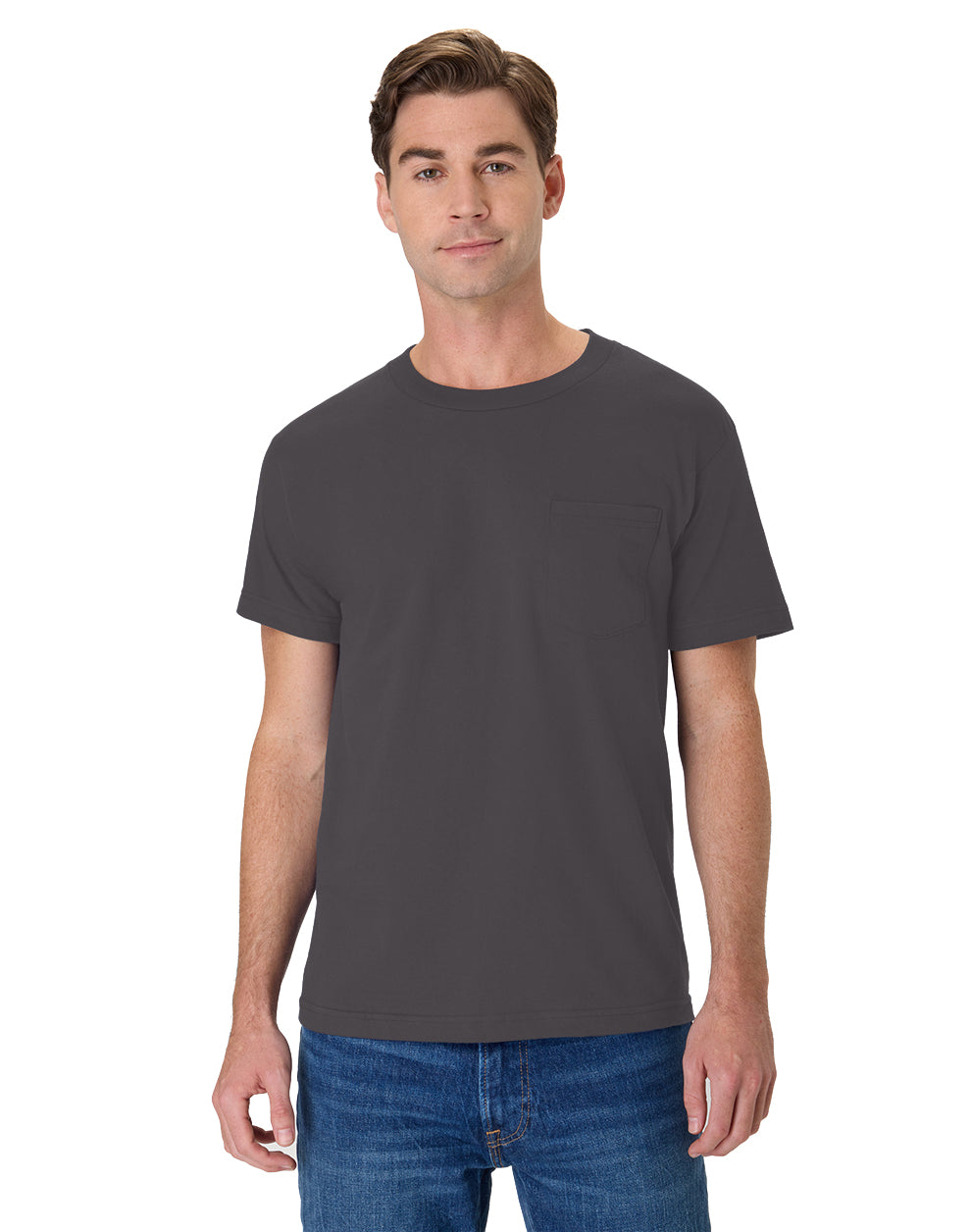 Hanes Beefy-T® T-Shirt with Pocket - 5190