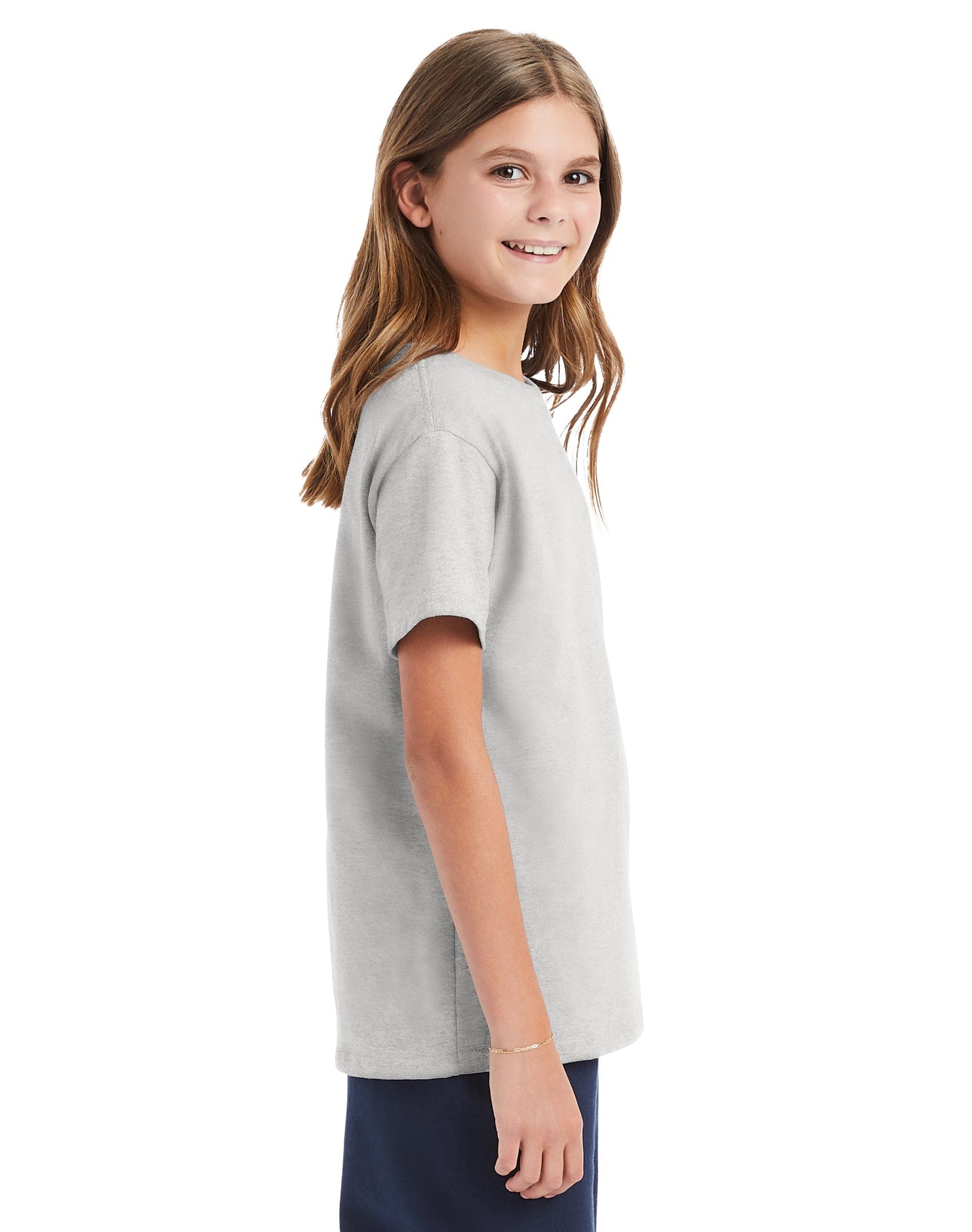 Hanes Essential-T Youth Short Sleeve T-shirt