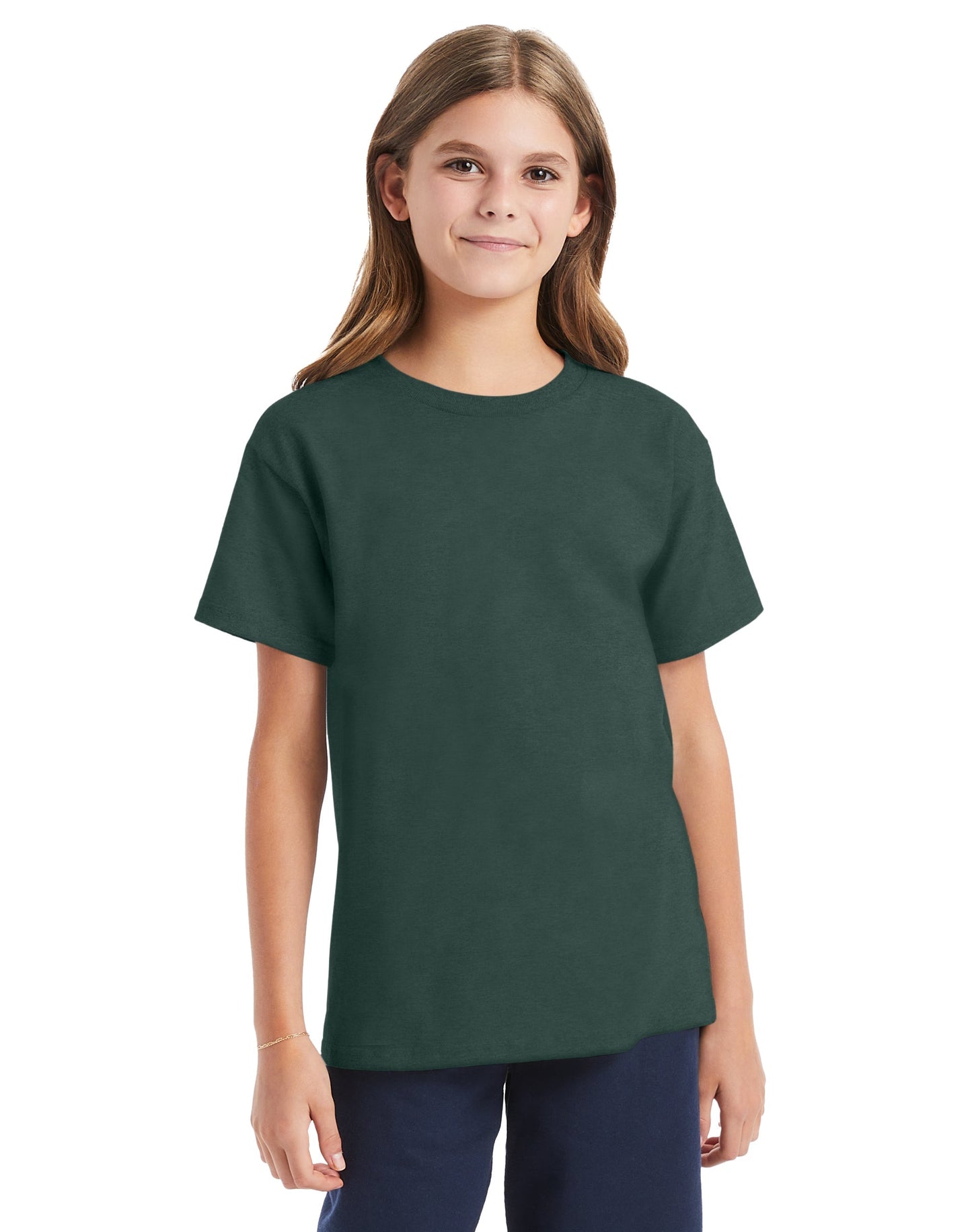 Hanes Essential-T Youth Short Sleeve T-shirt