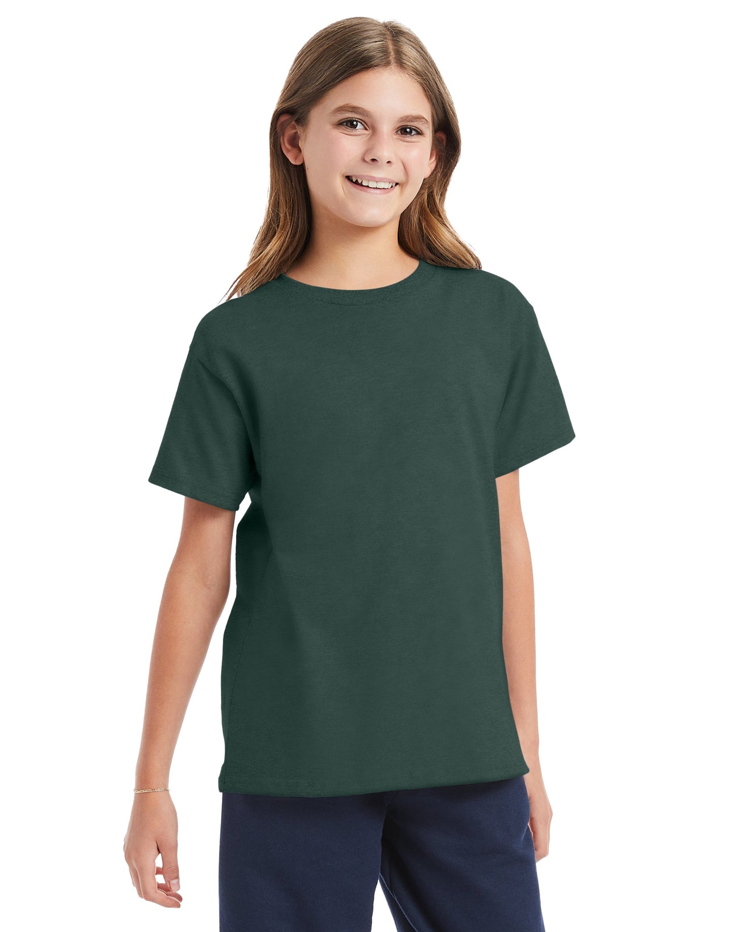 Hanes Essential-T Youth Short Sleeve T-shirt